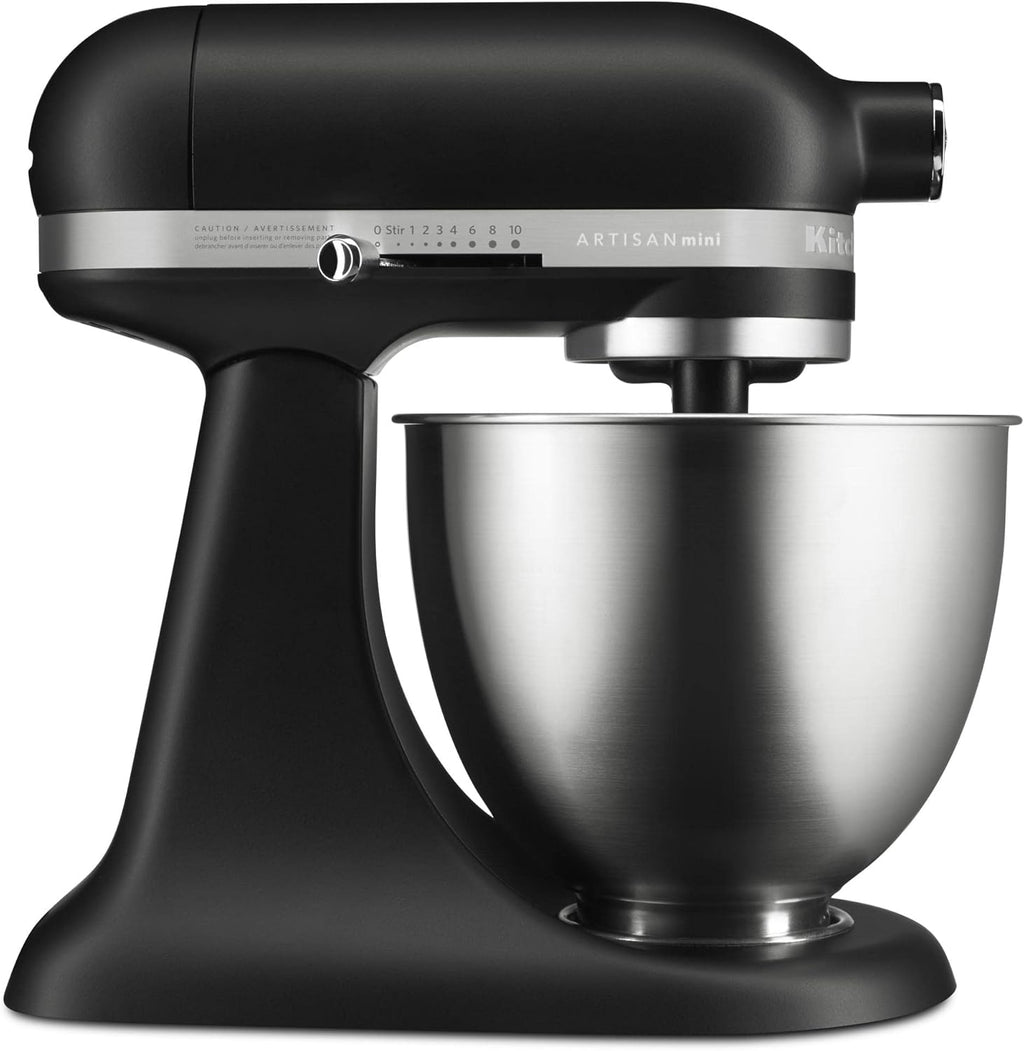 KitchenAid 3.5 Quart Brushed Stainless Steel Bowl for Artisan Mini Stand Mixers D28384