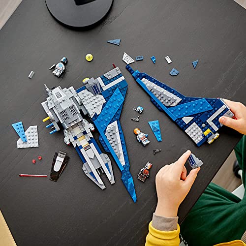 LEGO Star Wars Mandalorian Starfighter 75316 Building Kit with 3 Minifigures, 544 Pieces M4994