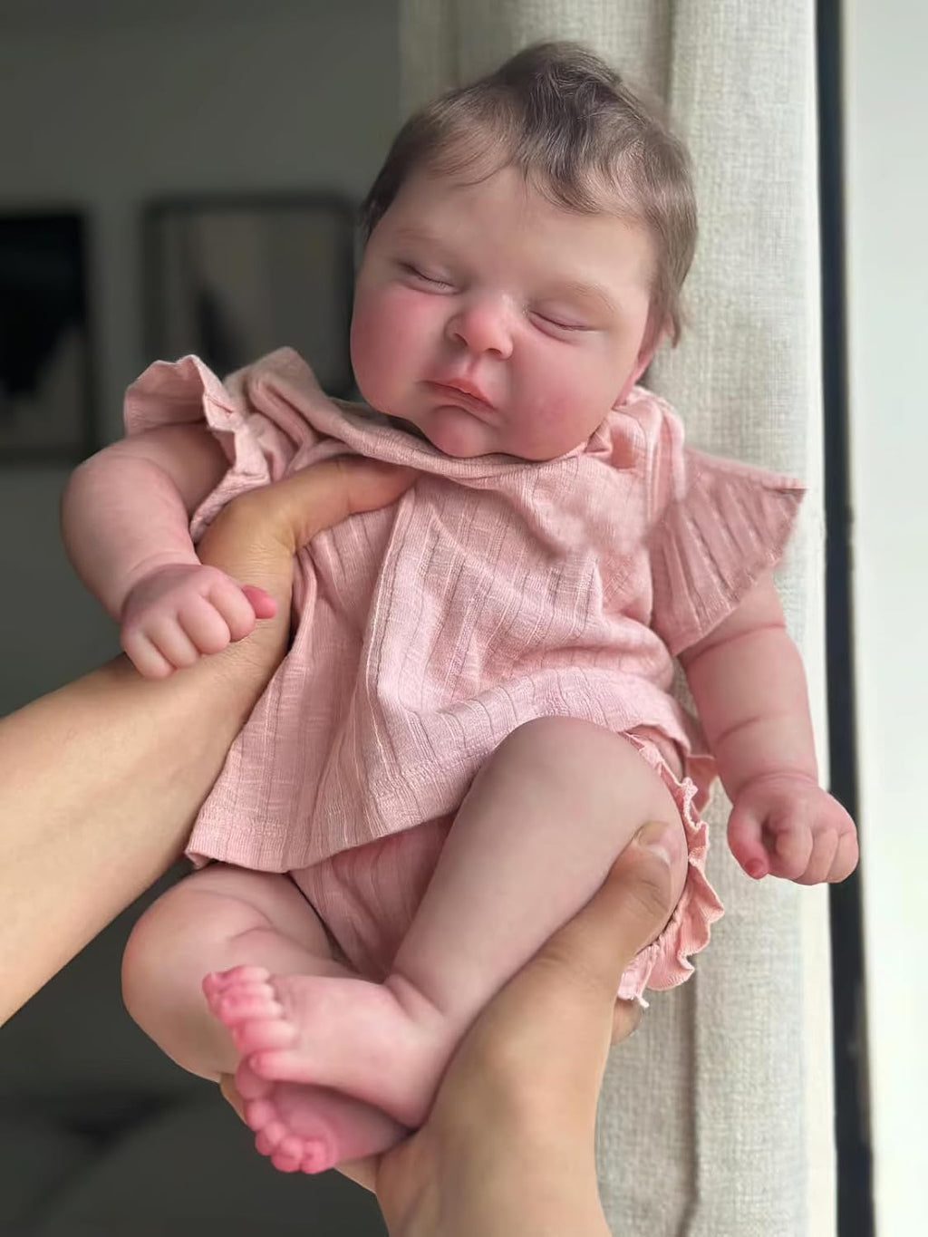 TERABITHIA Reborn Baby Doll 19 Inches Sleeping Newborn Girl C8151