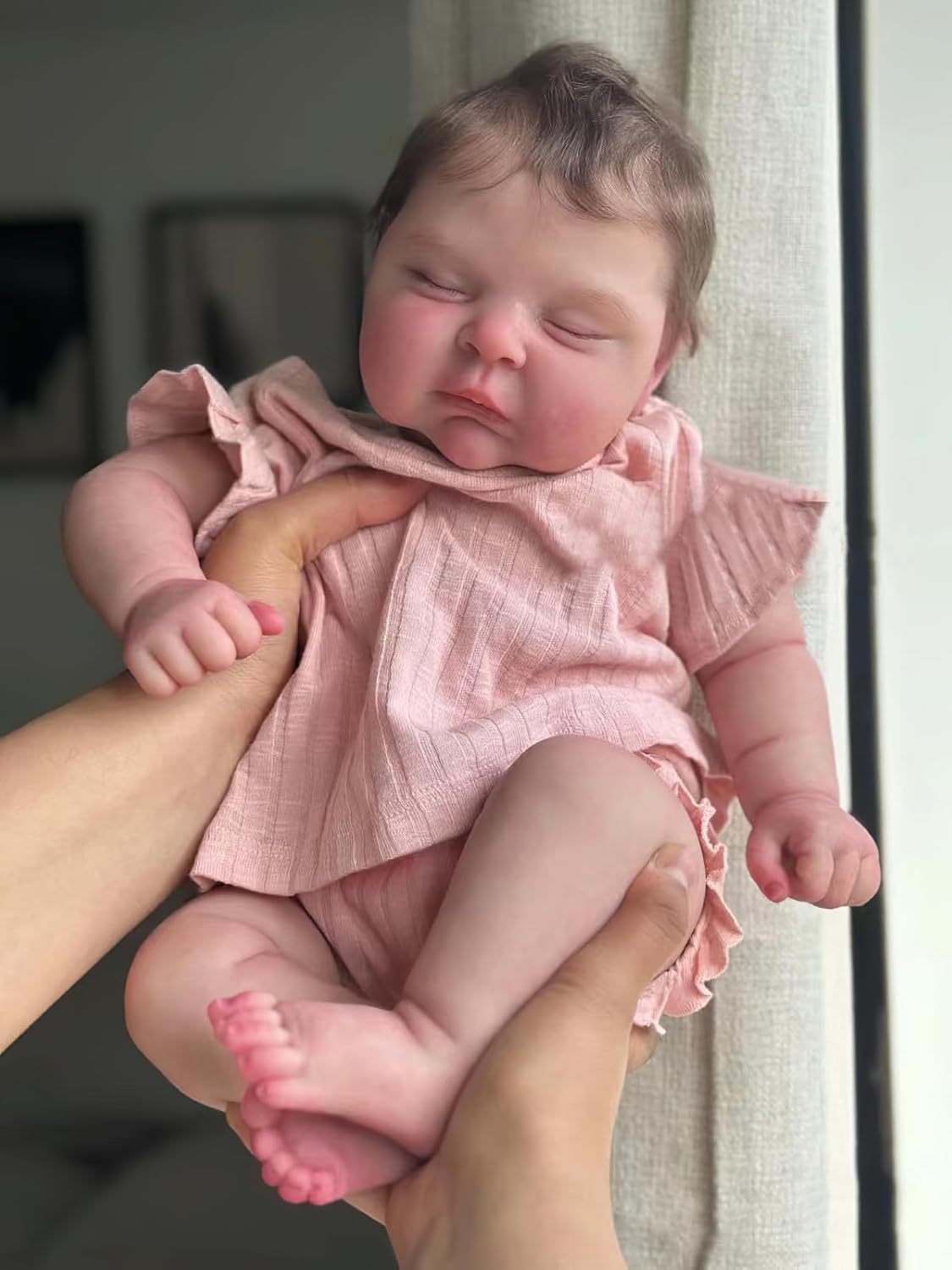 TERABITHIA Reborn Baby Doll 19 Inches Sleeping Newborn Girl C8151
