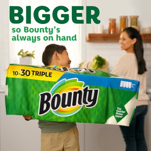 Bounty Select-A-Size Paper Towels, 6 Double Rolls, White U5636