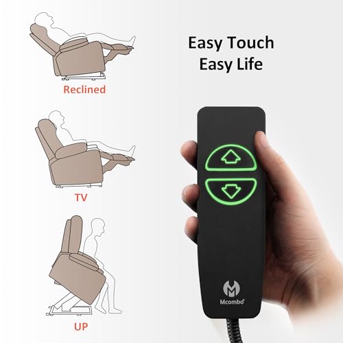 MCombo Small Power Lift Recliner Chair for Elderly with Heat and Massage, USB & Type C Ports J262