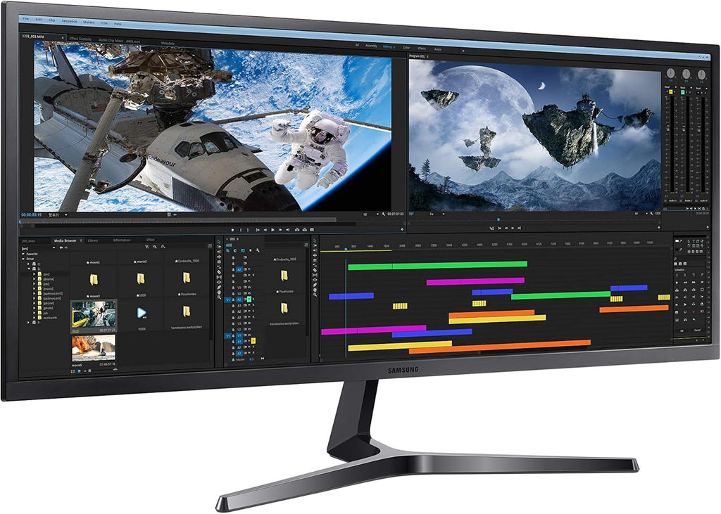 Samsung 34" Ultrawide Monitor 21:9 S34J552WQNXZA P97613