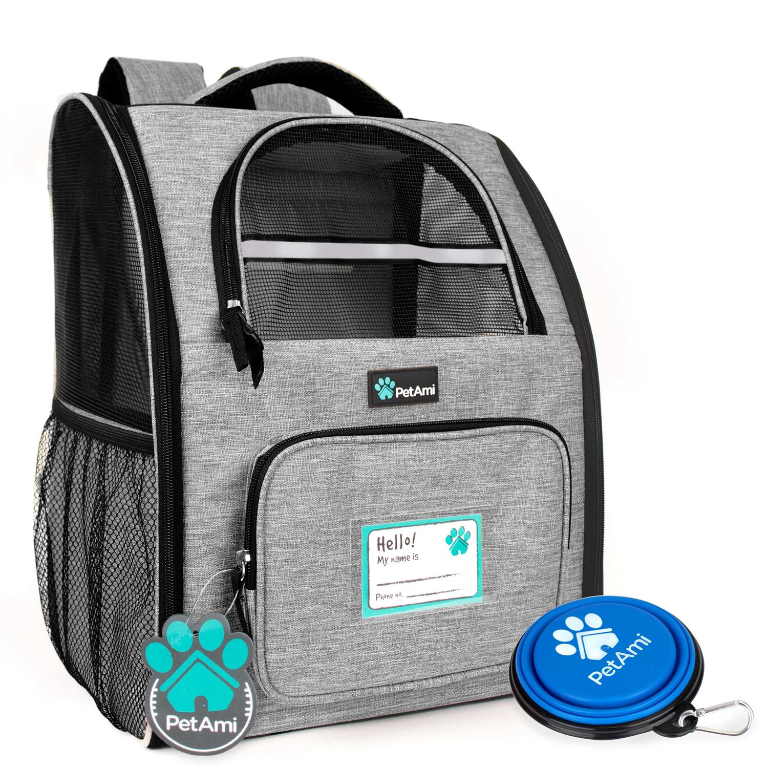 Petami Deluxe Pet Carrier Backpack for Small Cats and Dogs A28213