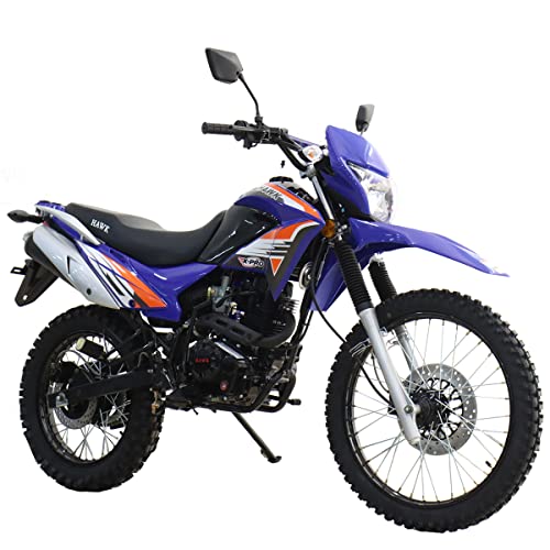 X-PRO Hawk 250 Dirt Bike Dual Sports Enduro Bike 21" 18" Wheels Q2168