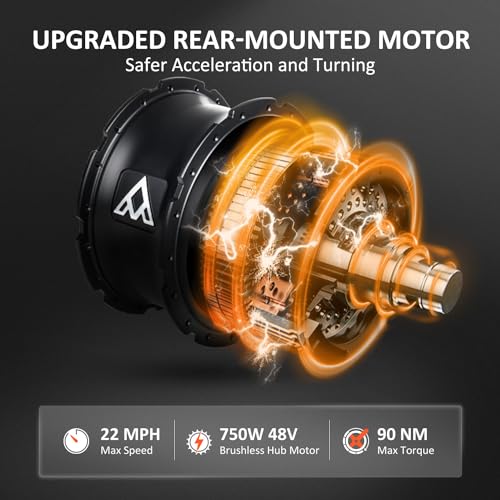 ADDMOTOR Grandtan II Electric Trike for Adults, 750W, 48V 20Ah X1426