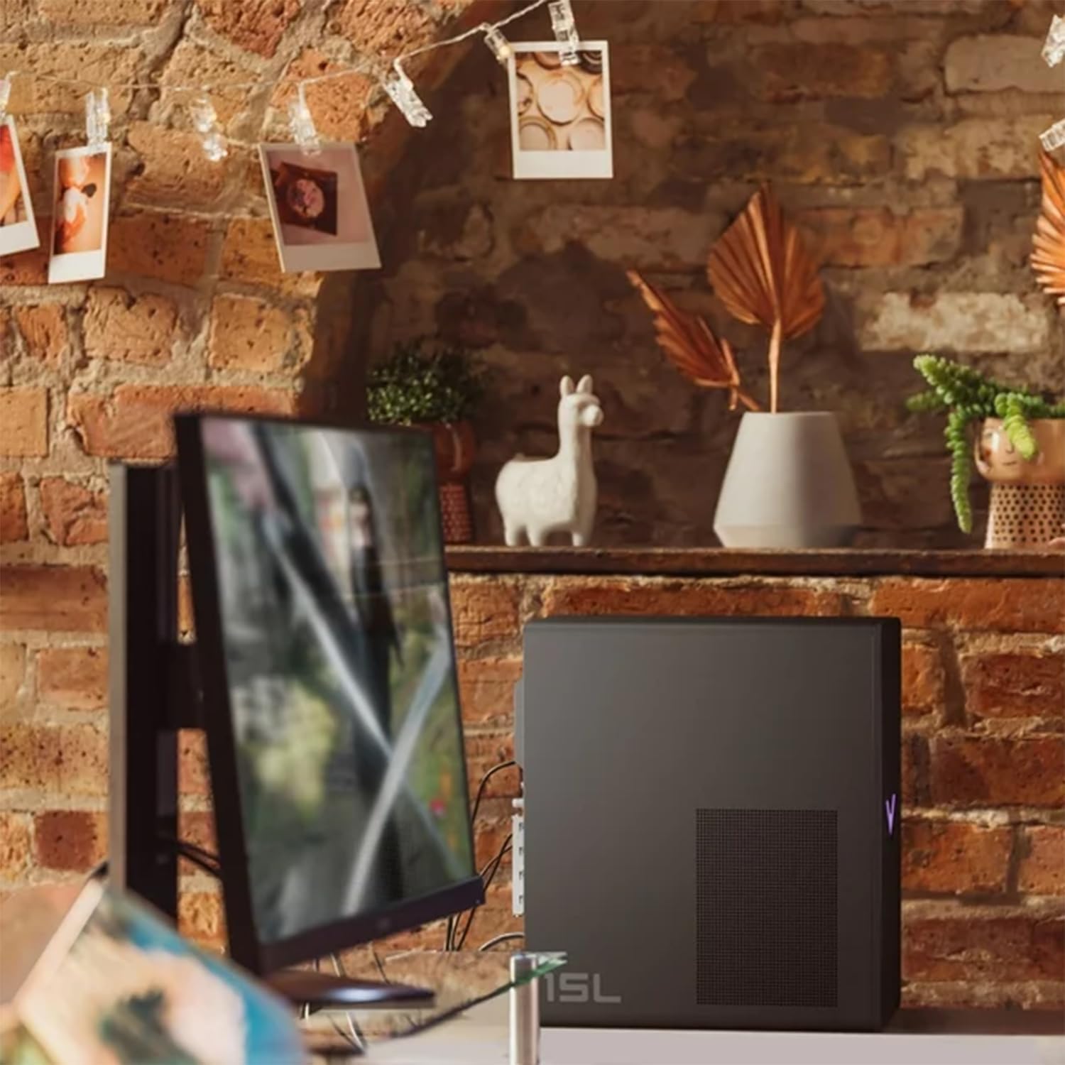 HP Victus Gaming Tower Desktop, AMD Ryzen 5 5600G, RX 6400, 16GB RAM, 512GB SSD, Windows 11 Home E9611