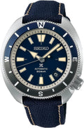 Seiko PROSPEX Nylon Band Analog Watch for Men Blue Dial SRPG15J1, Blue, Blue, Strap