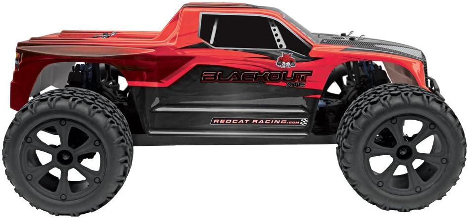 Redcat Racing Blackout XTE 1/10 Electric Monster Truck, Red Y1564