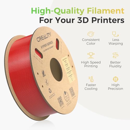 Creality PLA Plus Filament 1.75mm Rainbow Multicolor 1KG Spool O376011