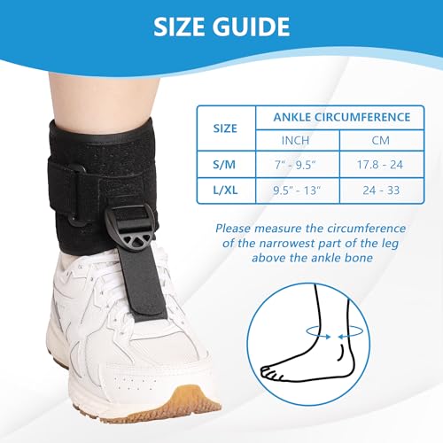 Foot Drop Brace for Walking and Sleeping, AFO Splint for Women & Men L52783