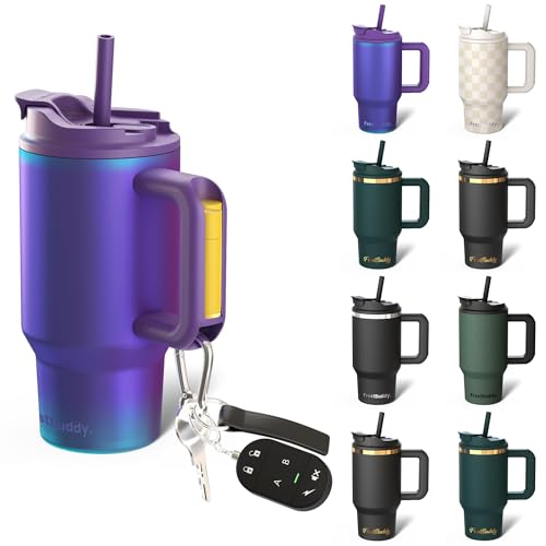 Frost Buddy Thicc Buddy 40 oz Stainless Steel Tumbler with Lid and Straw Q581
