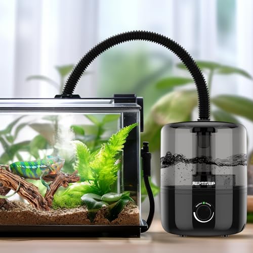 Reptile Humidifier Fogger with Double Hoses, 4L Z8046