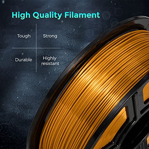 FLASHFORGE Silk PLA 3D Printer Filament 1.75mm 1KG, Multicolored Gradient V83097
