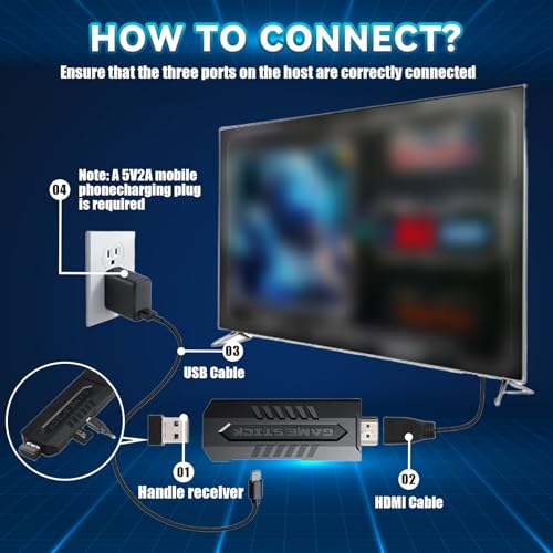 KINMRIS X2 Plus Retro Gaming Console 256G with Two Wireless Controllers A726232