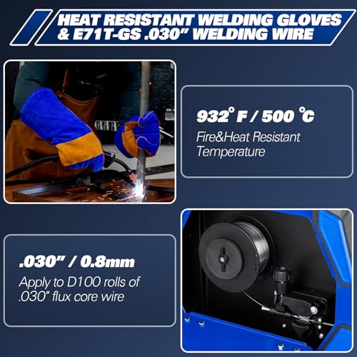 BILT HARD 135A 3-in-1 IGBT Inverter Welder, 110V MIG/TIG/Stick with Full Kit H380