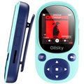 64GB MP3 Player with Bluetooth 5.0, Portable Hi-Fi Music Player with Clip, Ultra-Lightweight Sports Running Pedometer MP3 Player with Wired Headphone, FM Radio, Micro SD Card Expandable up to 128GB…