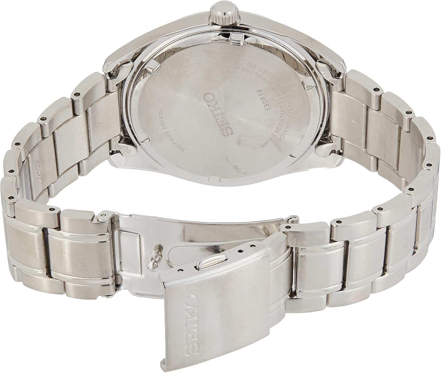 Seiko SUR307 Men's Watch, Silver Dial, Stainless Steel Q36746