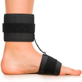 MARS WELLNESS Drop Foot Brace - AFO Splint for Foot Drop Relief and Support - Adjustable, Comfortable Foot Drop Brace Ankle Foot Orthosis - Small/Medium