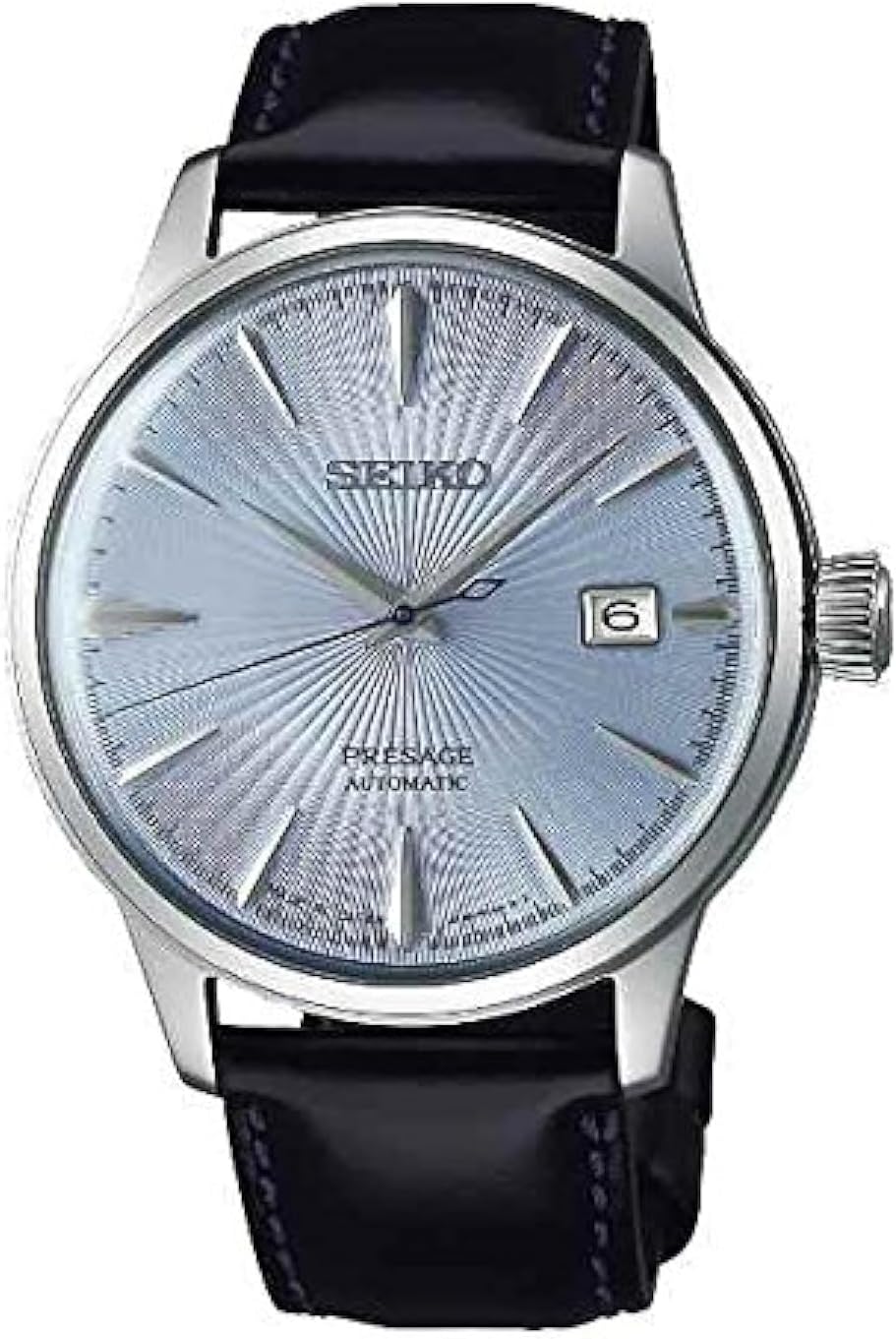 SEIKO PRESAGE Automatic Ice Blue Cocktail Time "Sky Diving" SRPB43J1