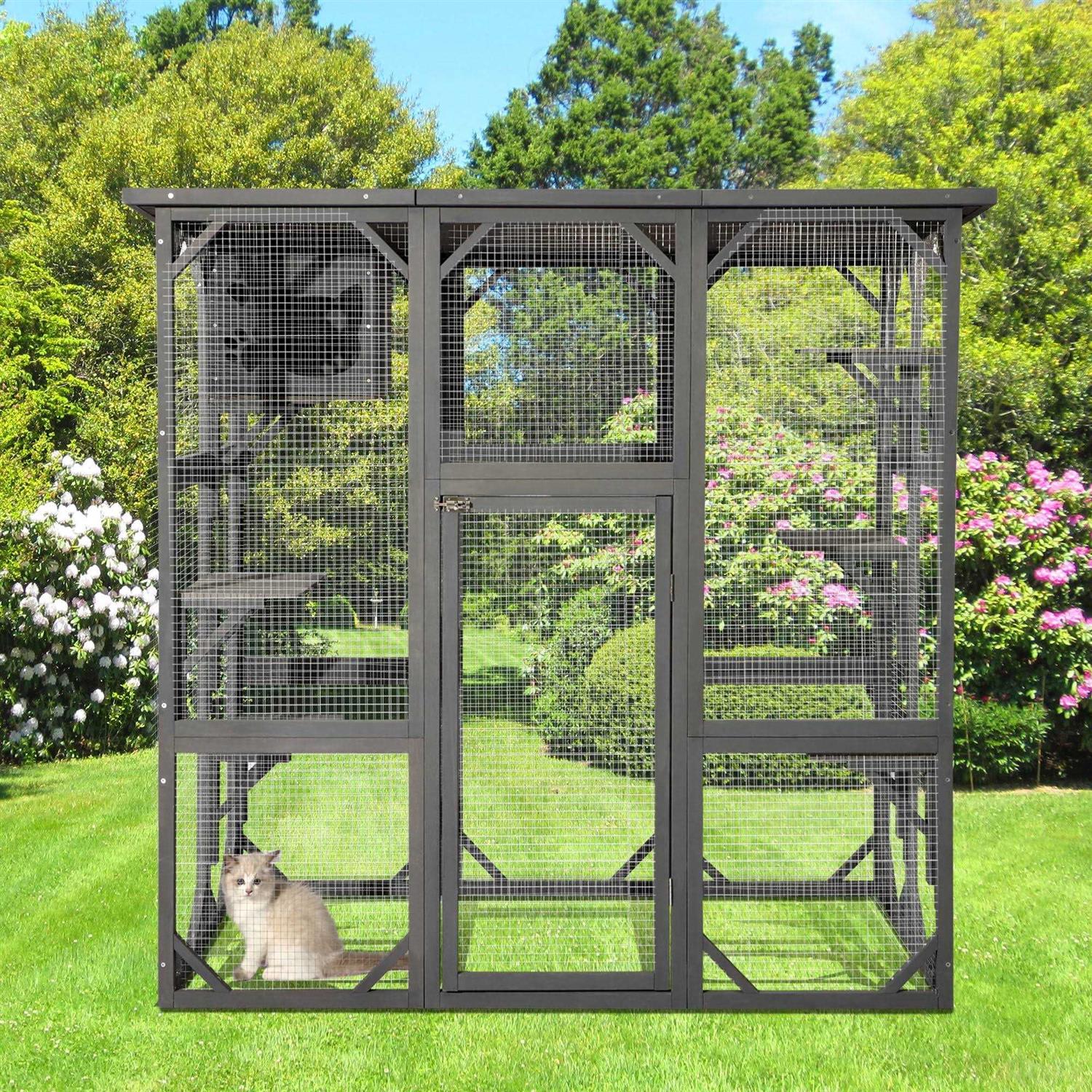 JOVNO Catio Outdoor Cat Playpen H3764
