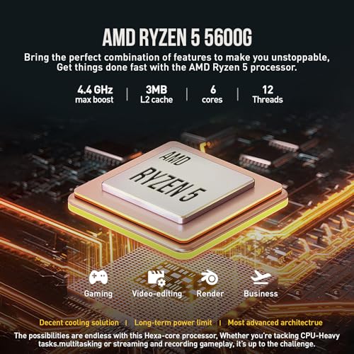 HP Pavilion Desktop Tower PC, AMD Ryzen 5, 32GB RAM 2TB SSD, Windows 11 Pro G607062