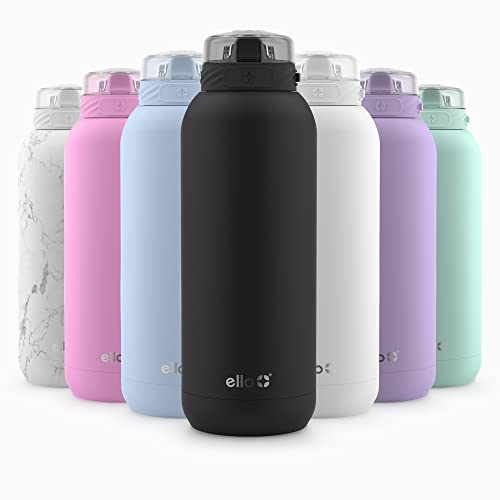 Ello Cooper 32oz Stainless Steel Water Bottle with Straw and Handle Q4598