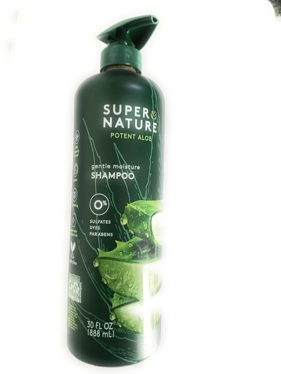 Super Nature Potent Aloe Gentle Moisture Shampoo 30 Fl Oz Q42227