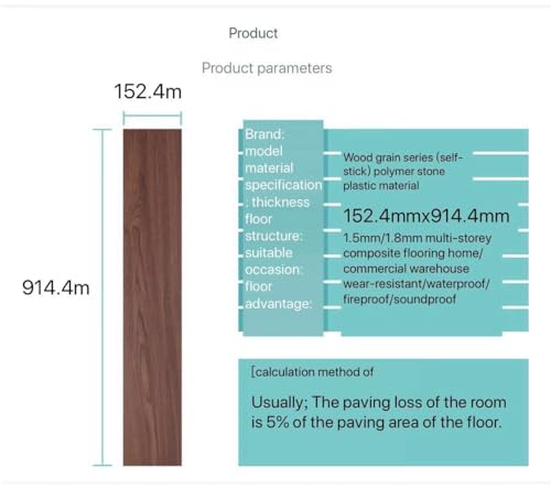 Achim Home Decor Nexus Planks Peel and Stick Vinyl Floor Tile, Hickory, 10-Pack E9163