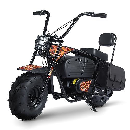 Oryxearth Electric Mini Dirt Bike 36V 1000W for Kids, Camo Blue & Yellow V8523