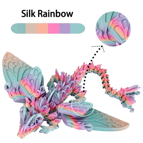 Rainbow 3D PLA Printer Filament 1.75mm Matte, 1kg P386477