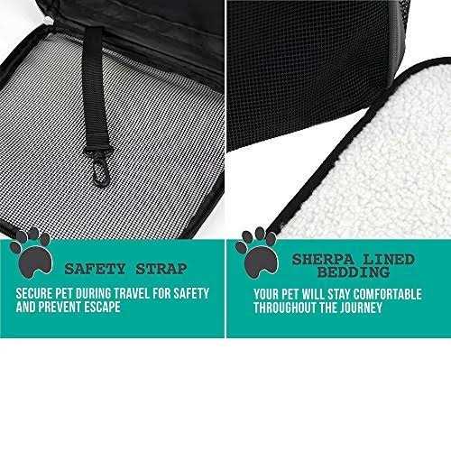 PetAmi Premium Pet Carrier Backpack for Small Cats and Dogs O594167