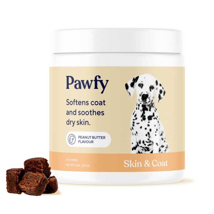 Pawfy Skin & Coat Soft Chews F28955