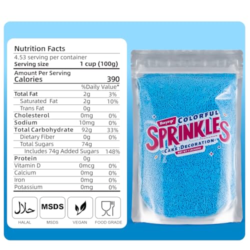 Christmas Sprinkles Bulk 1 lb - Red White Green Round Baking Toppings O347849