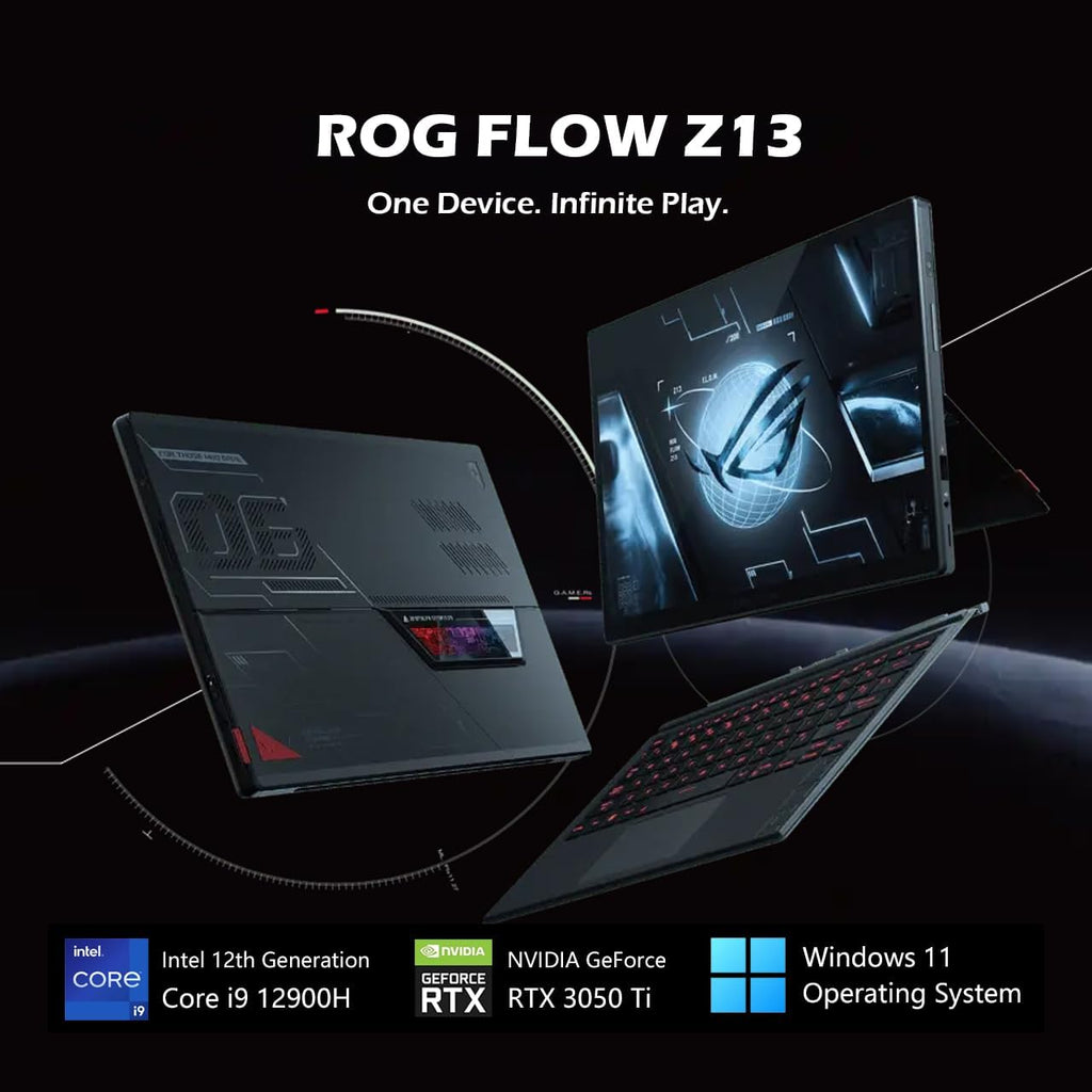 Asus ROG 13.4" Touchscreen 2-in-1 Gaming Tablet, 16GB RAM, 1TB SSD, RTX 3050 Ti X9008