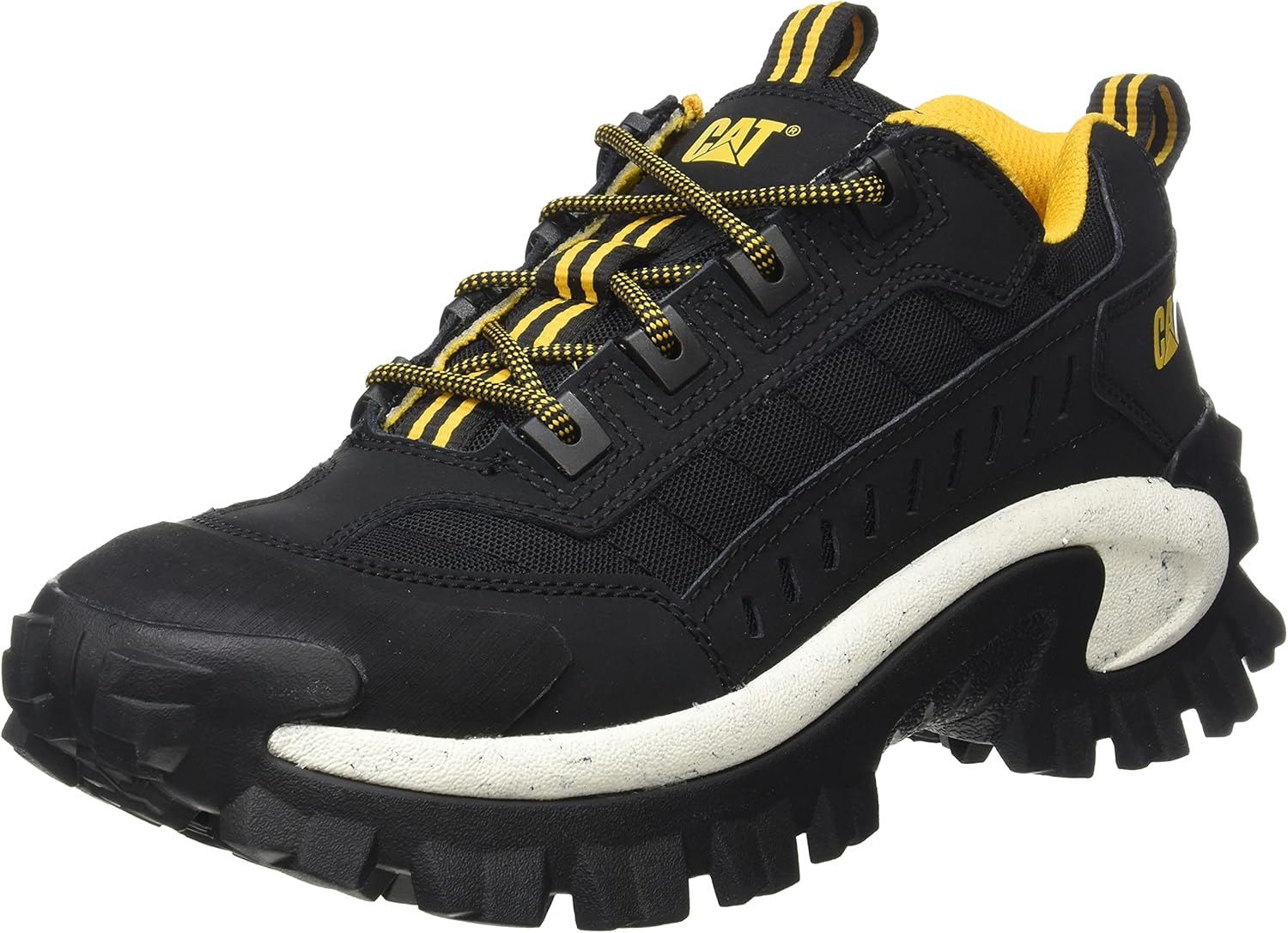 Cat Footwear Unisex's Intruder Sneaker, Black/Black, 4 W US