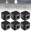 2024 New Cable Organizer Clips, Magnetic Cable Organizer Storage Holder with Strong Adhesive, Hide Phone Charging Cable Keeper for Home Desk Office Nightstand (Black-6 Pcs)