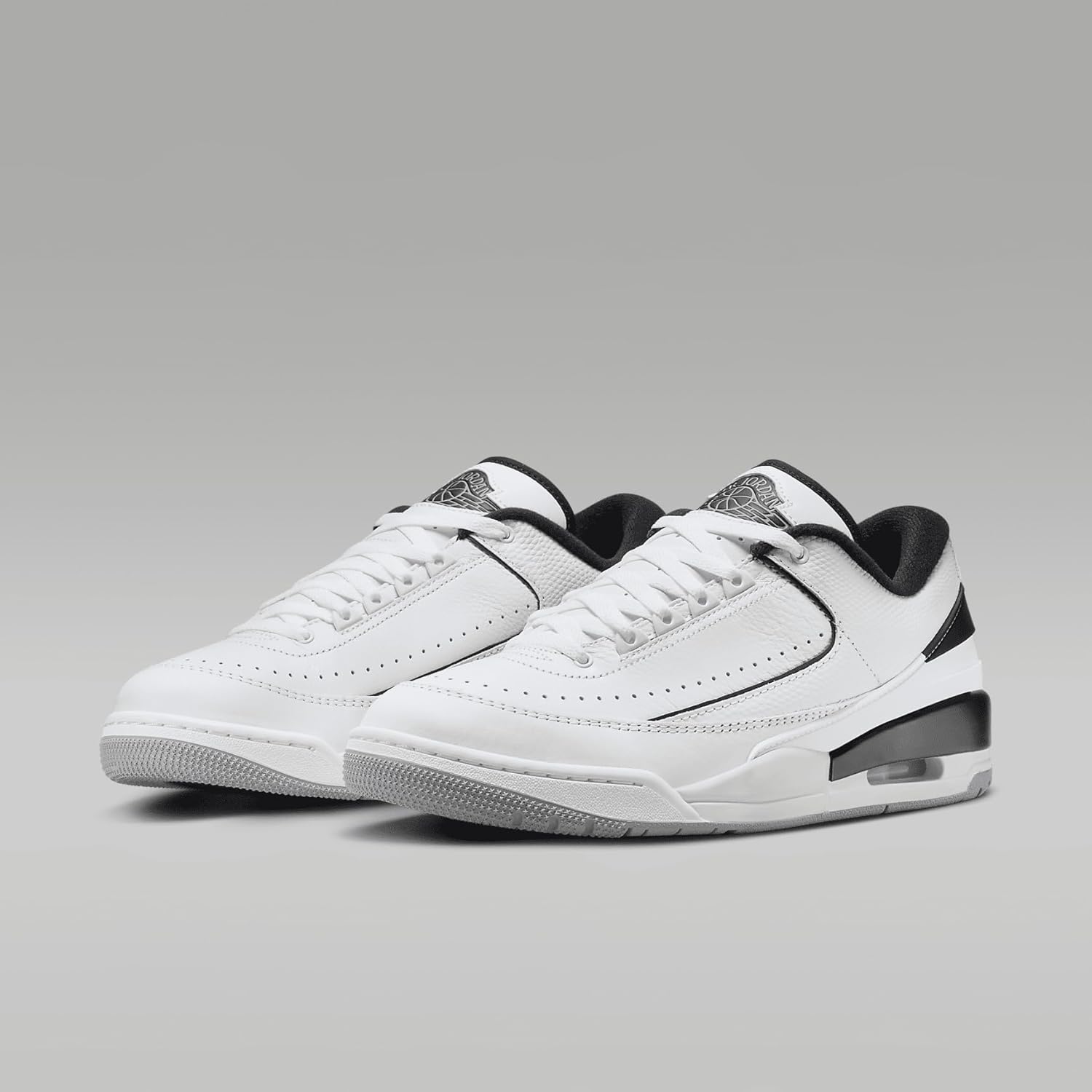 Jordan 2/3 Men's Shoes White Sail Cement Grey Black Size 12 P9199