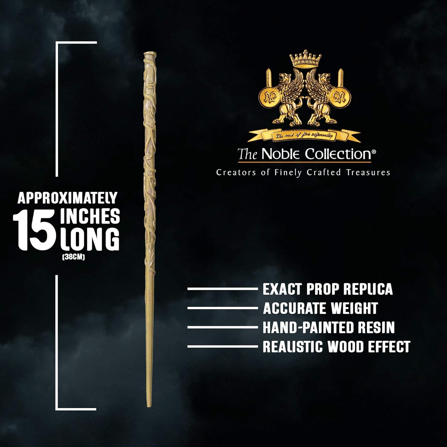 Hermione Granger's Wand with Ollivanders Wand Box U8706