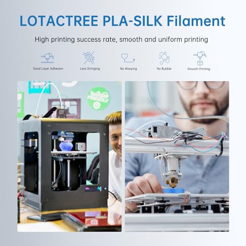 Glow in The Dark PLA 3D Printer Filament 1.75mm Multicolor 1KG Spool K36044