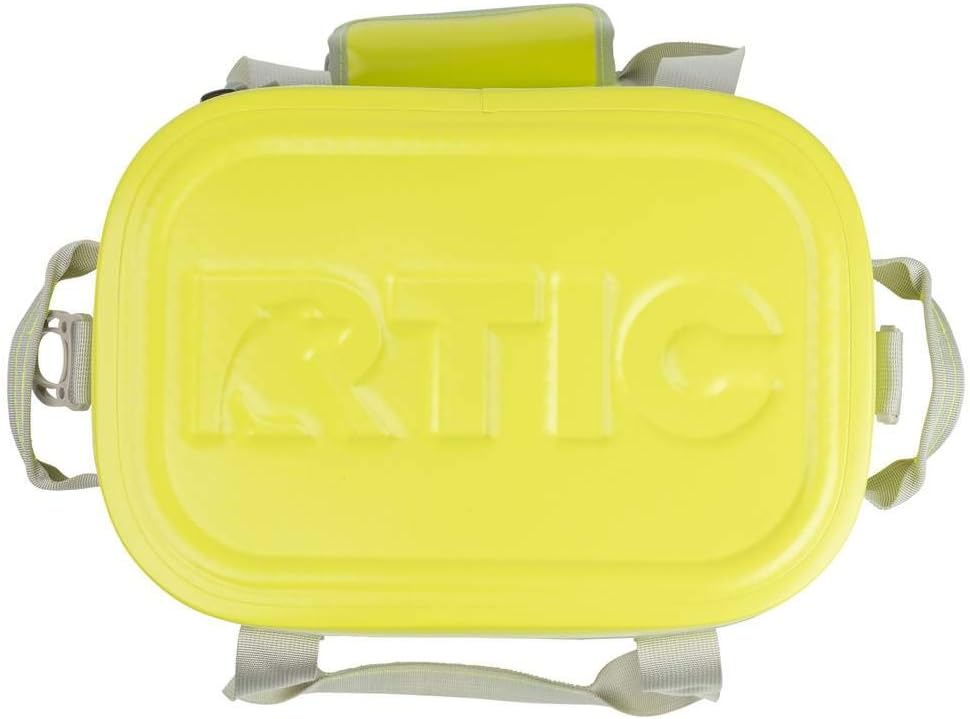 RTIC Insulated Soft Cooler Bag 20 Citrus, Leak Proof Zipper K606028