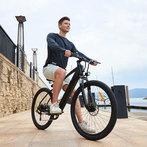 Electric Bike for Adults, 26" Mountain Bike with Removable Battery C883
