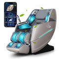 Massage Chair, Full Body Massage Chairs with Zero Gravity AI Voice Control Intelligent Body Scan Detection SL Track Foot Massage 3D Massage Recliner Bluetooth Speaker Airbags Black