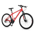 26/27.5" Mountain Bike 21 Speed Bikes for Adults, Men & Women Mountain Bike with High Carbon Steel Frame, All-Terrain Tires, Double Disc Brake and Suspension Fork