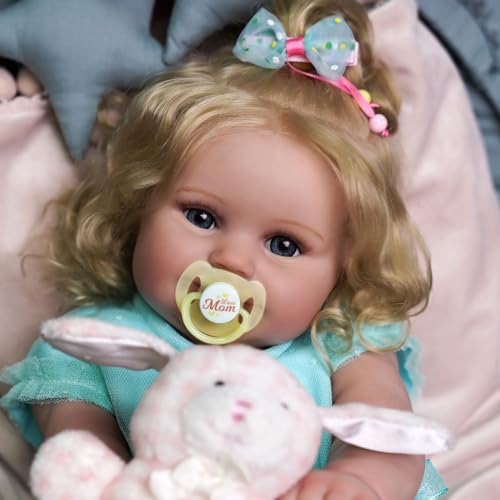 JIZHI Lifelike Reborn Baby Doll 20 Inch Realistic Newborn with Gift Box S162
