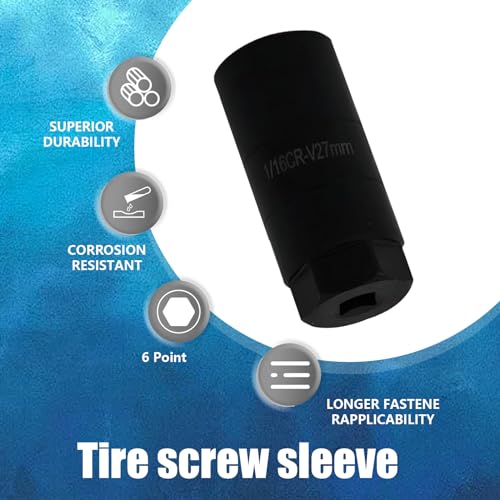 Miytsya Car Oil Pressure Sensor Disassembly Tool, Waterproof Metal, Black F83632