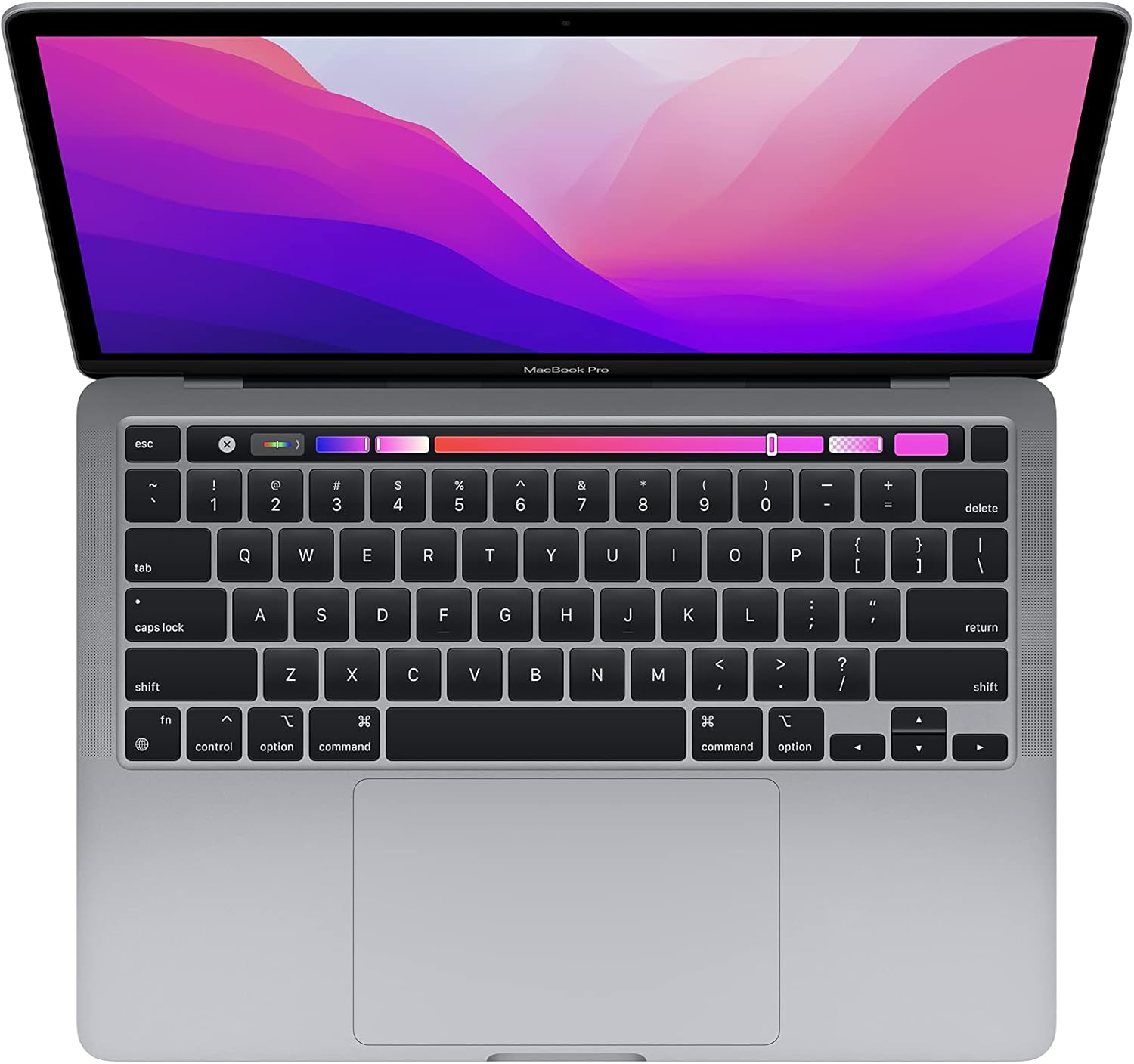 Apple MacBook Pro 13-inch M2 Chip 16GB RAM 512GB SSD Space Gray (Renewed) T88162