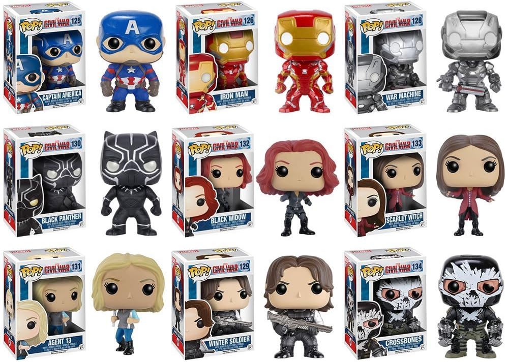Funko POP Exclusive Mystery Starter Pack Set of 6 O73056
