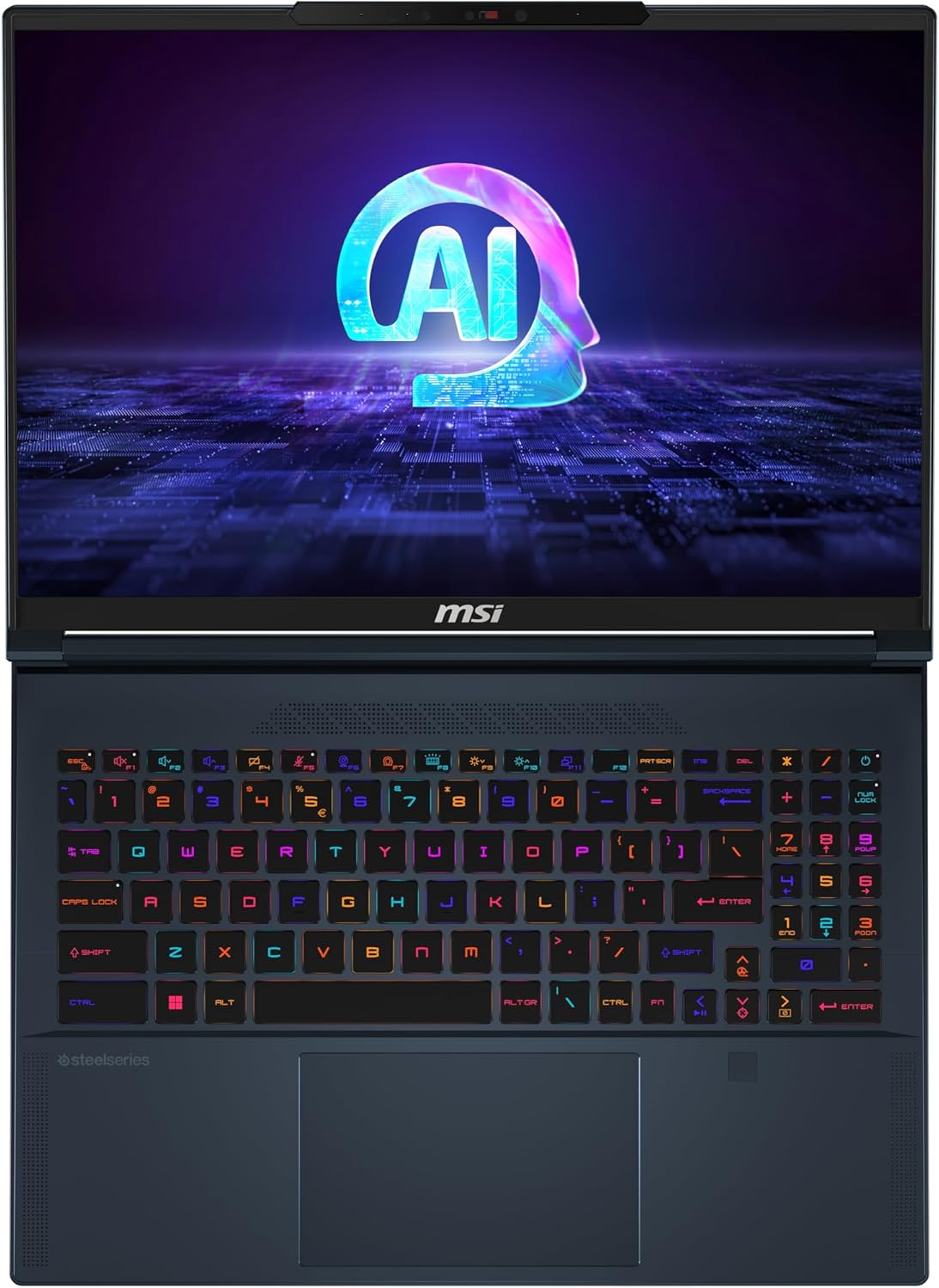 MSI Stealth 16 AI Studio 16” 120Hz MiniLED Gaming Laptop, Star Blue A1VHG-027US I560