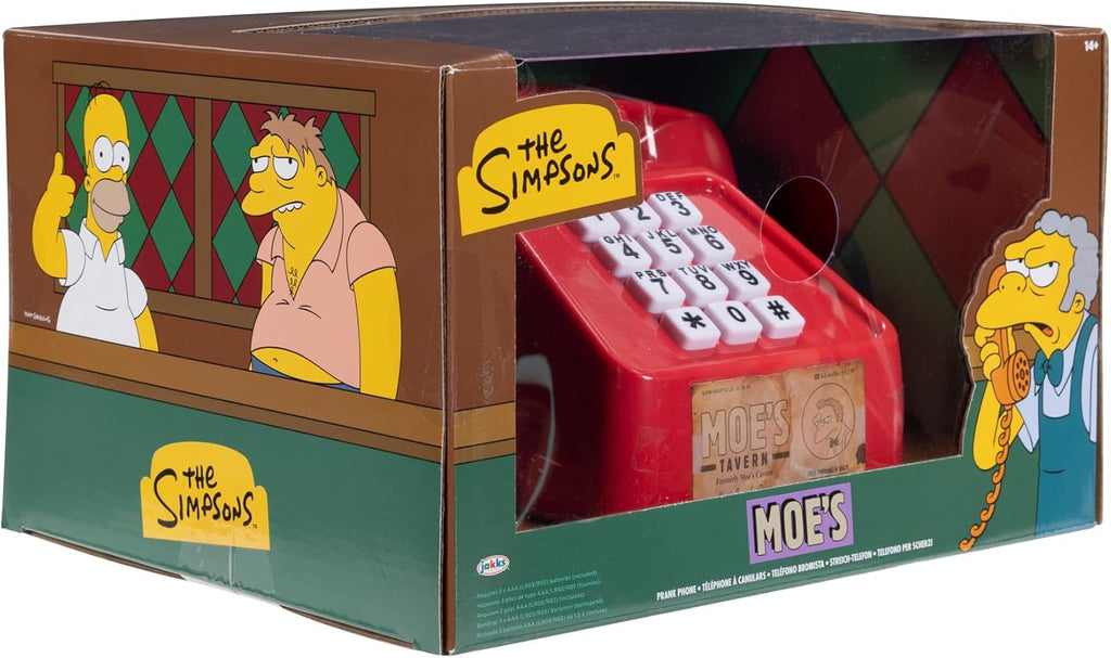Disney The Simpsons Moe’s Prank Phone with Iconic Tavern Sounds C8392